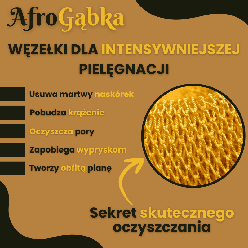 AfroGąbka - Sekret gładkiej skóry prosto z Afryki