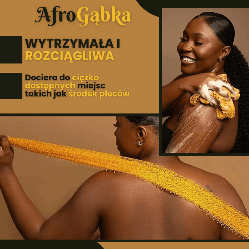 AfroGąbka - Sekret gładkiej skóry prosto z Afryki
